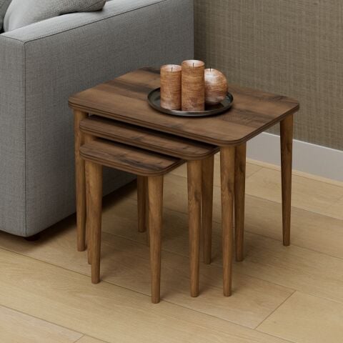 Letto Zigon Sehpa Ceviz