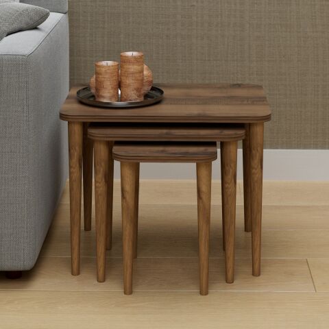 Letto Zigon Sehpa Ceviz