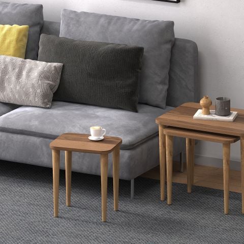 Letto Zigon Sehpa Ceviz