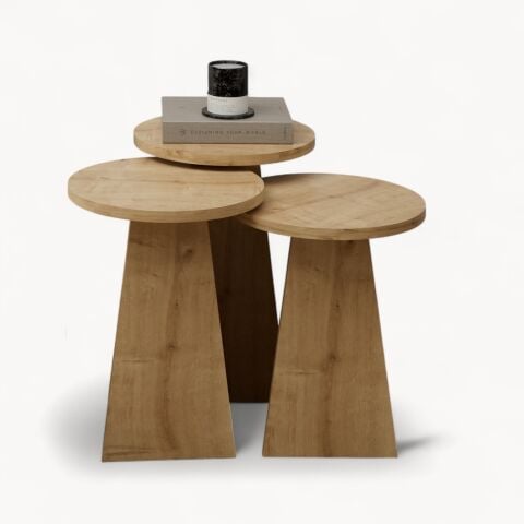 Maya Zigon Sehpa Meşe