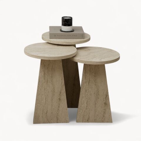 Maya Zigon Sehpa Traverten