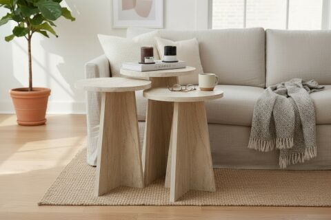 Maya Zigon Sehpa Traverten