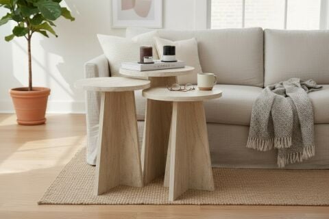 Maya Zigon Sehpa Traverten