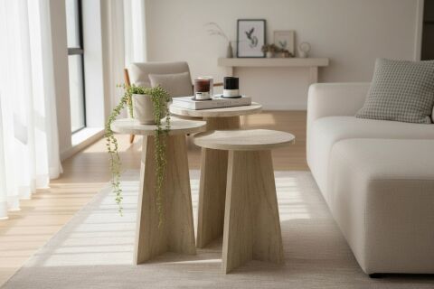 Maya Zigon Sehpa Traverten