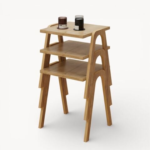 Como Zigon Sehpa Meşe