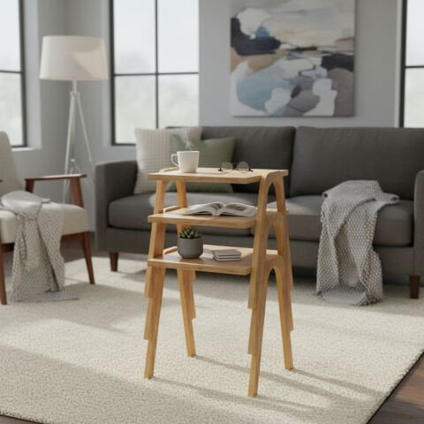 Como Zigon Sehpa Meşe