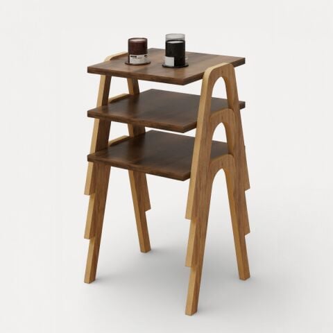 Como Zigon Sehpa Ceviz