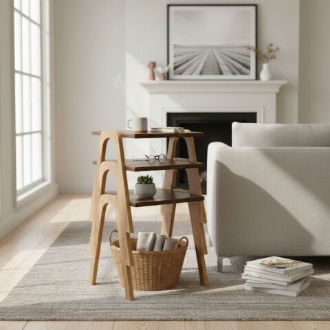 Como Zigon Sehpa Ceviz