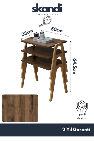 Como Zigon Sehpa XL Ceviz