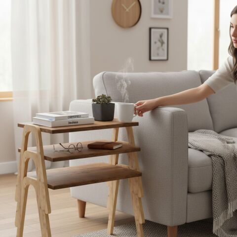 Como Zigon Sehpa XL Ceviz