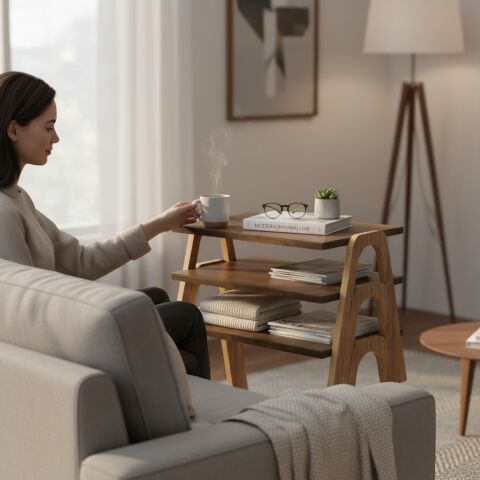 Como Zigon Sehpa XL Ceviz