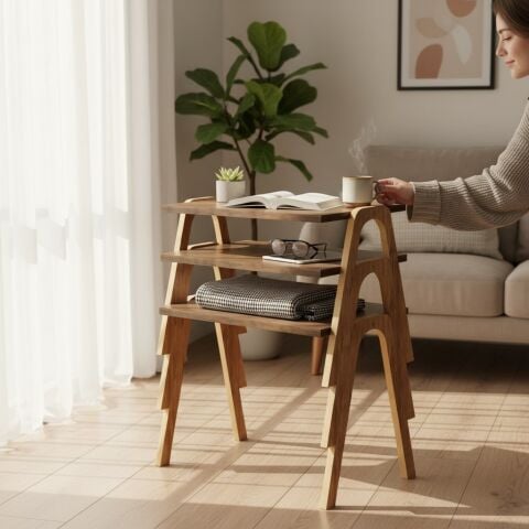 Como Zigon Sehpa XL Ceviz