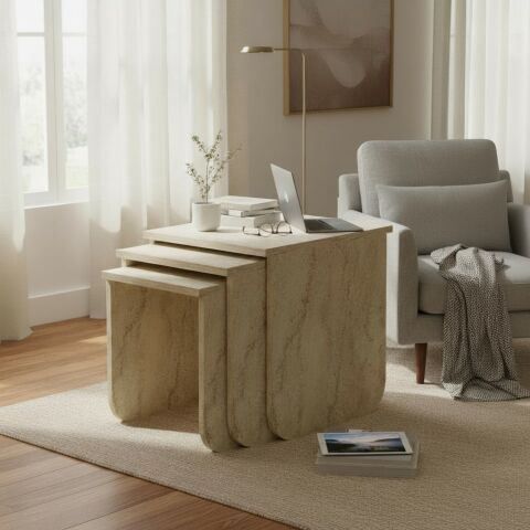 Skala Zigon Sehpa Traverten