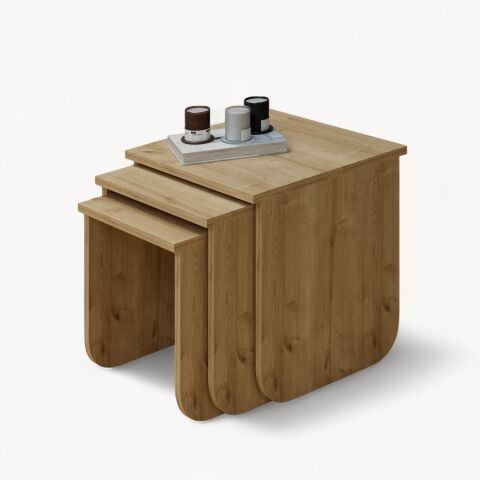 Skala Zigon Sehpa Meşe