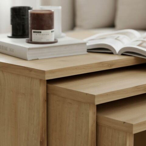 Skala Zigon Sehpa Meşe