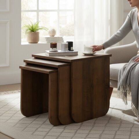 Skala Zigon Sehpa Ceviz