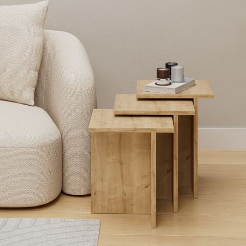 Fjord Zigon Sehpa Meşe