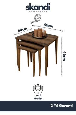 Nero Zigon Sehpa Ceviz