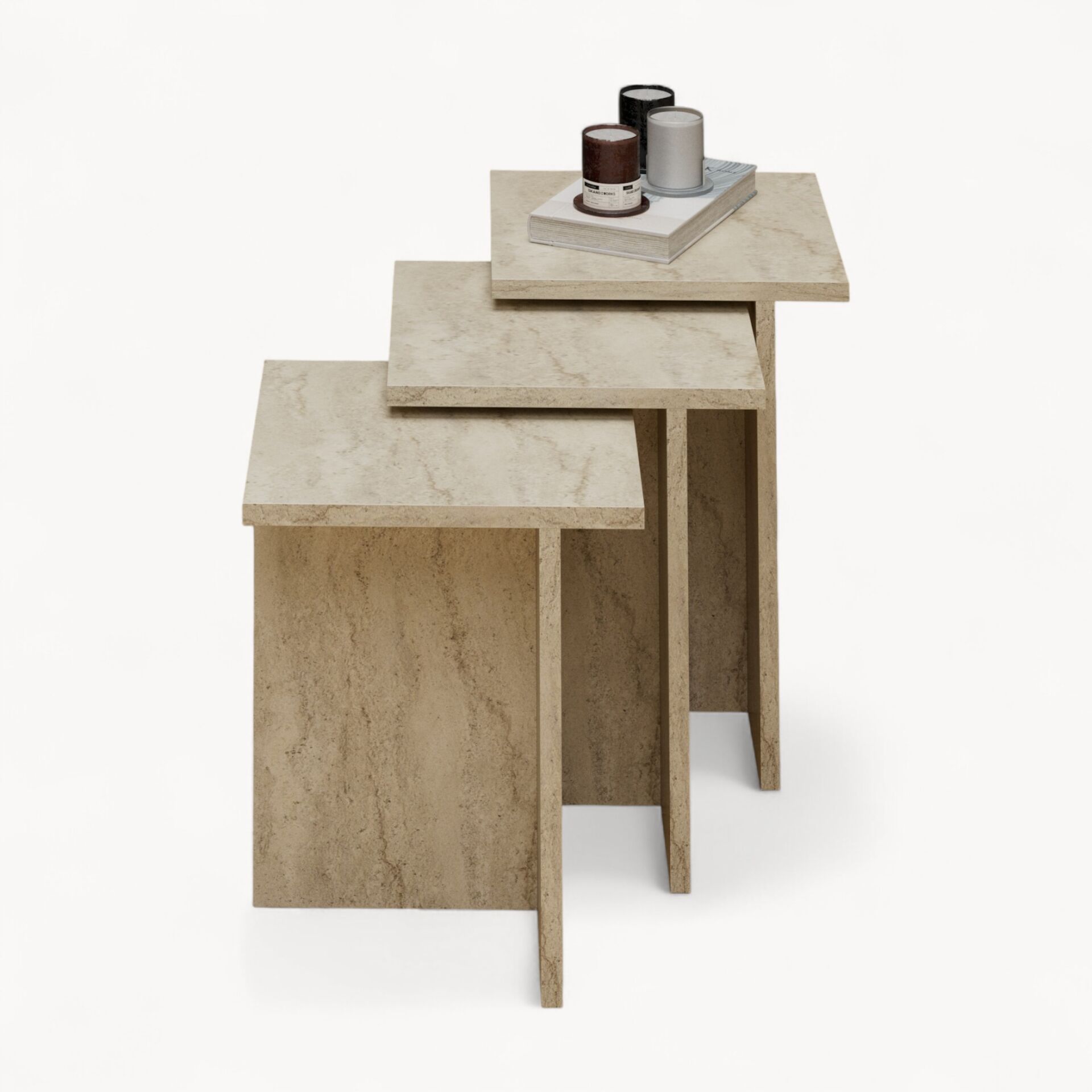 Fjord Zigon Sehpa Traverten