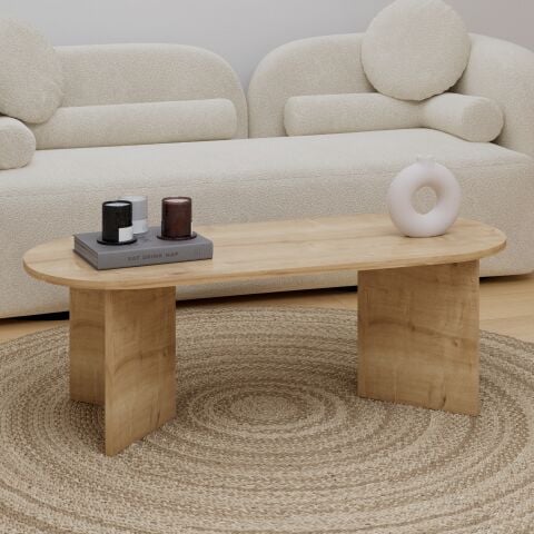 Nardo Orta Sehpa Meşe