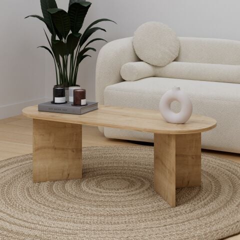 Nardo Orta Sehpa Meşe