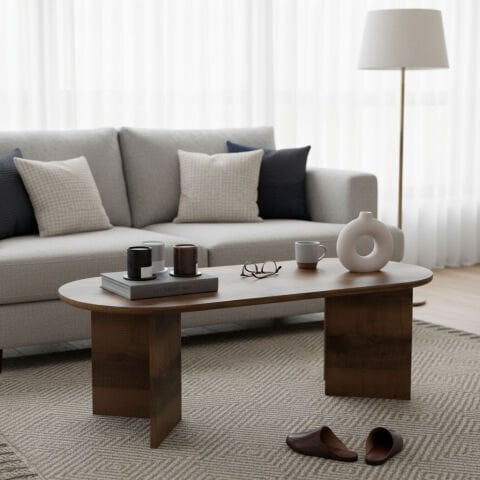 Nardo Orta Sehpa Ceviz