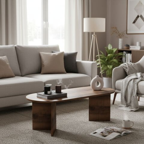 Nardo Orta Sehpa Ceviz