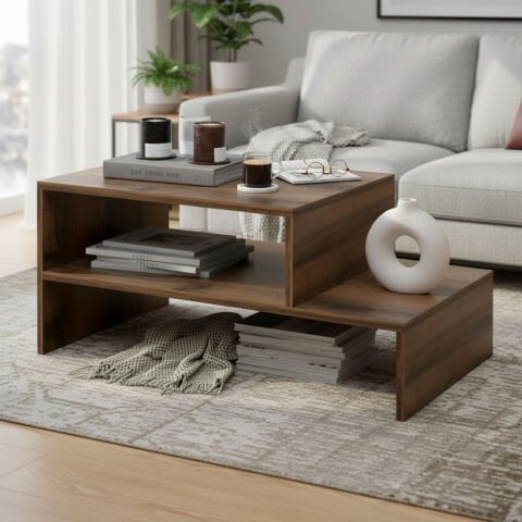 Kale Orta Sehpa Ceviz