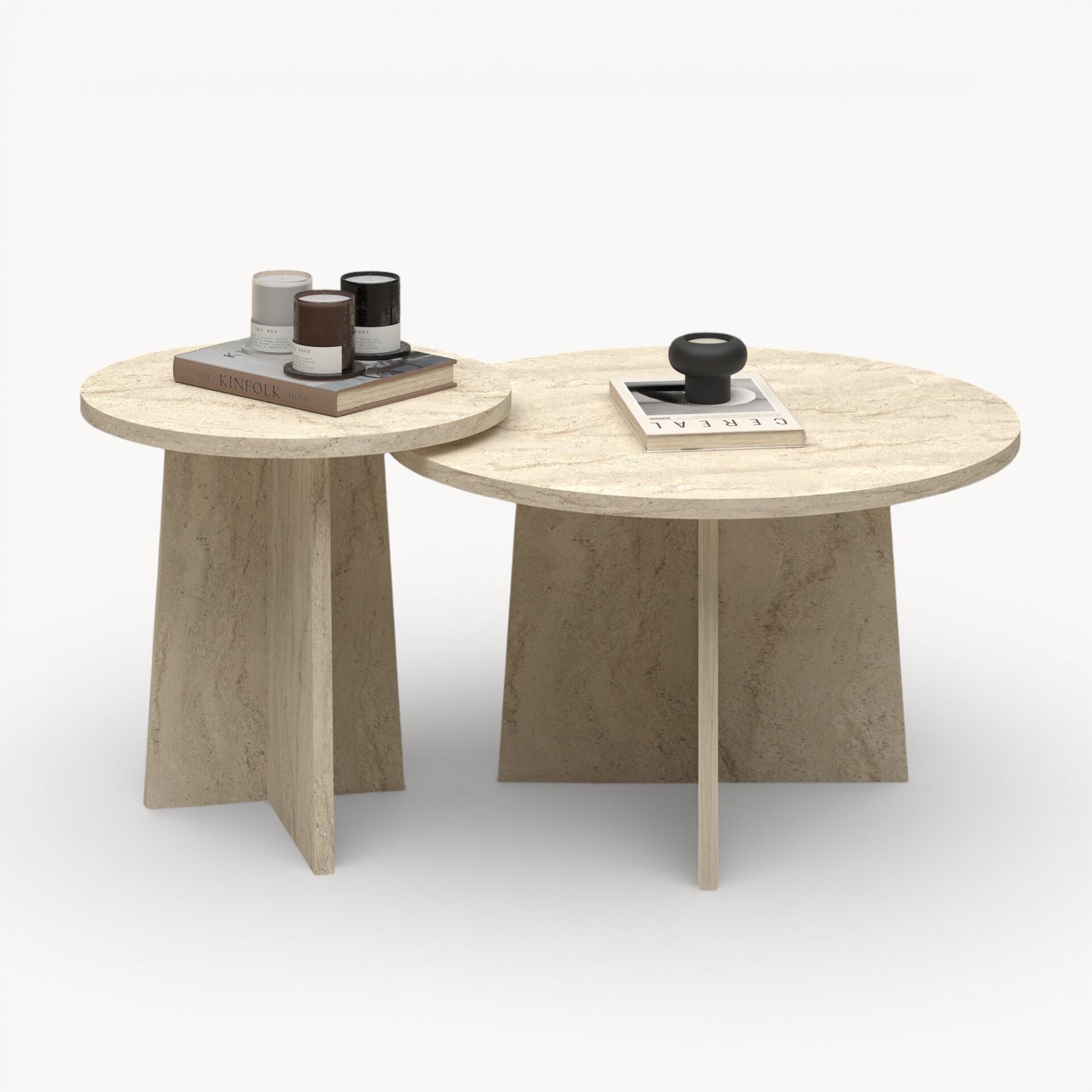 Maya Orta Sehpa Traverten