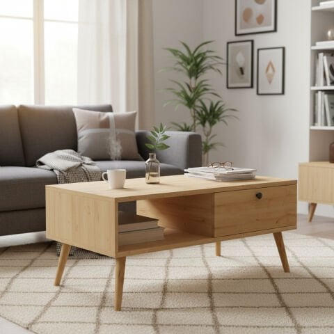 Napoli Orta Sehpa Meşe