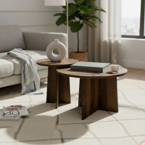 Maya Orta Sehpa Ceviz