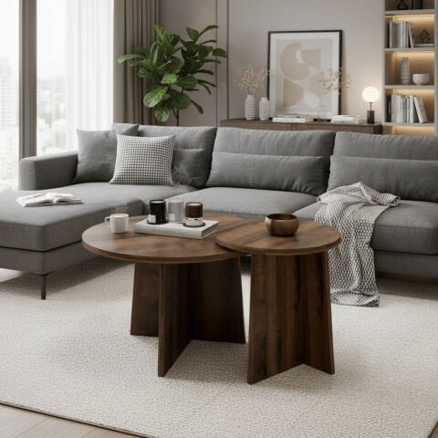 Maya Orta Sehpa Ceviz