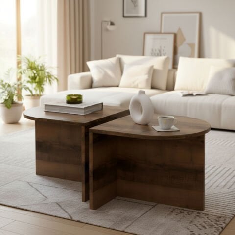 Twins Orta Sehpa Ceviz