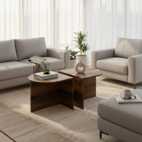 Twins Orta Sehpa Ceviz