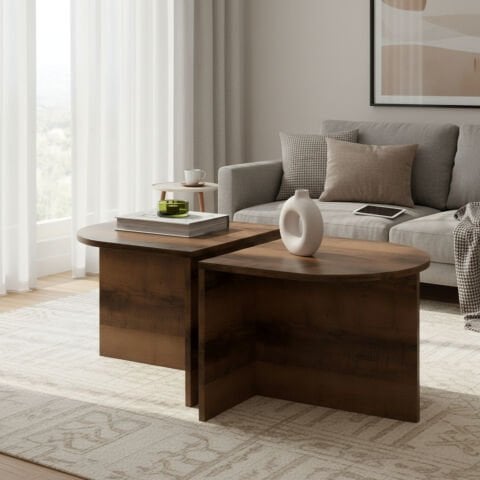 Twins Orta Sehpa Ceviz