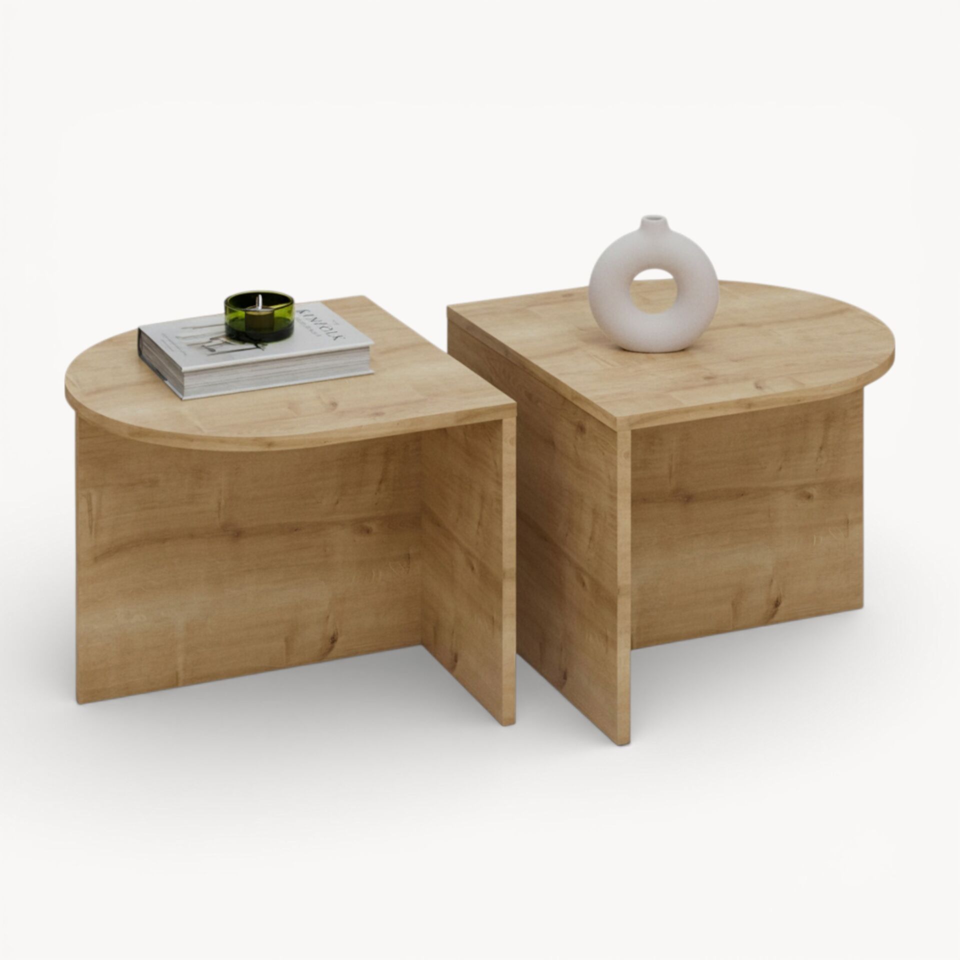 Twins Orta Sehpa Meşe