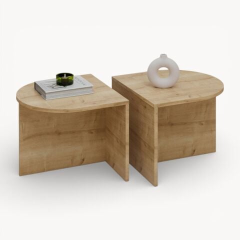 Twins Orta Sehpa Meşe