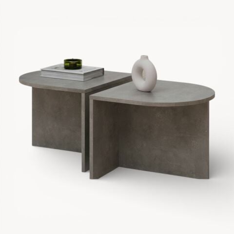 Twins Orta Sehpa Beton Desen