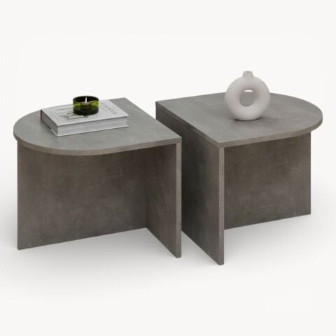 Twins Orta Sehpa Beton Desen