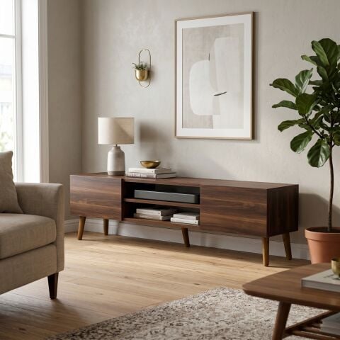 Plane Tv Ünitesi 150cm Ceviz