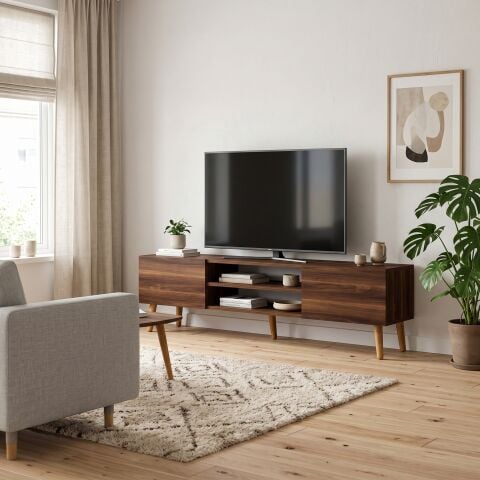 Plane Tv Ünitesi 150cm Ceviz