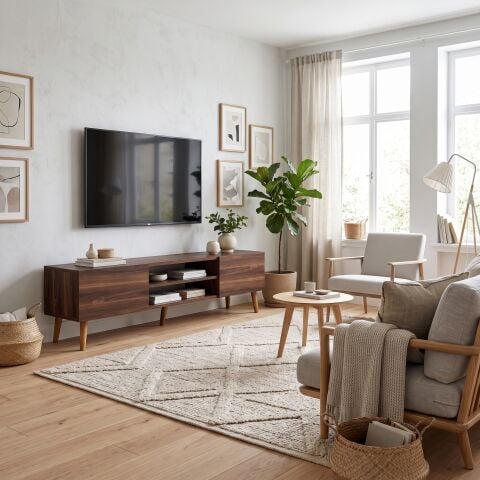 Plane Tv Ünitesi 150cm Ceviz