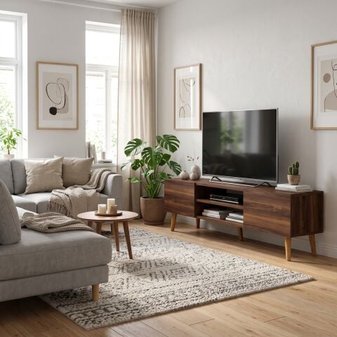 Plane Tv Ünitesi 150cm Ceviz