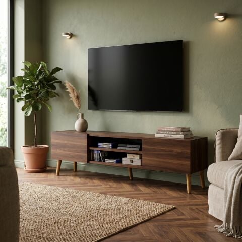 Plane Tv Ünitesi 150cm Ceviz