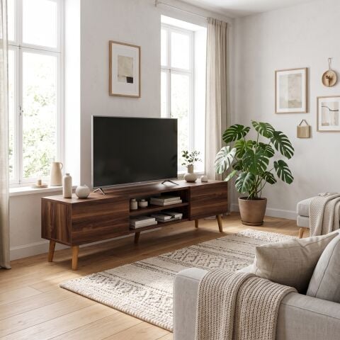 Plane Tv Ünitesi 150cm Ceviz