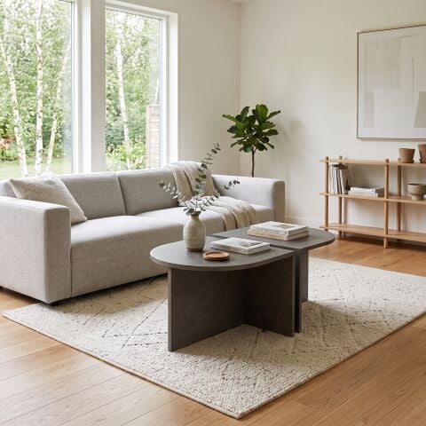 Twins Orta Sehpa Beton Desen