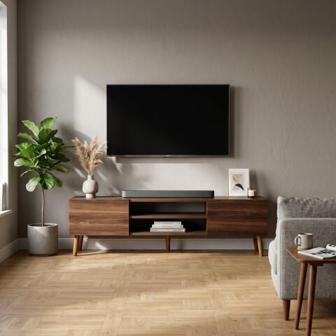 Plane Tv Ünitesi 150cm Ceviz