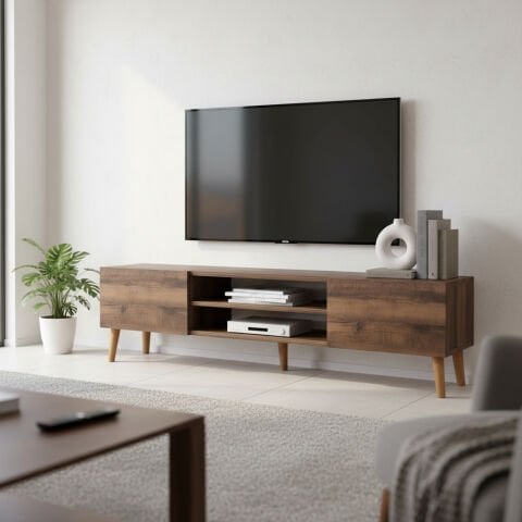 Plane Tv Ünitesi 150cm Ceviz