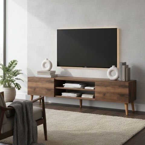 Plane Tv Ünitesi 150cm Ceviz