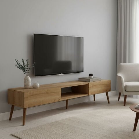 Atlantis Tv Ünitesi 180cm Meşe